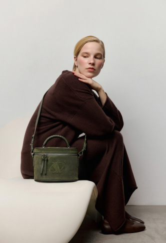 Сумка W4103 Зеленый (велюр)